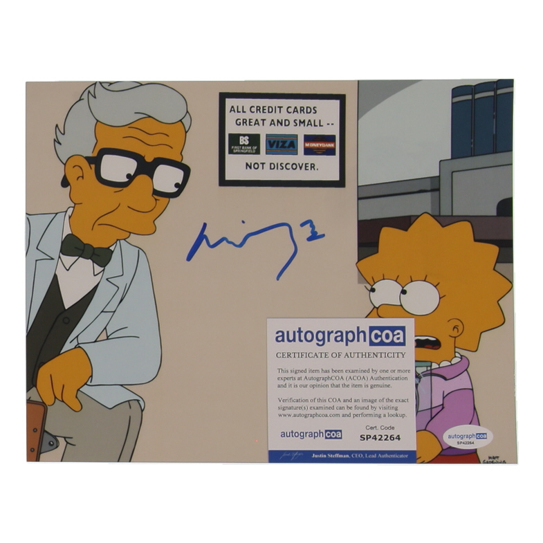 Michael York Signed "The Simpsons" 8x10 Photo (AutographCOA) at PristineAuction.com Michael York Signed "The Simpsons" 8x10 Photo (AutographCOA) at PristineAuction.com