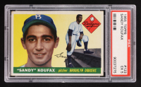 Sandy Koufax 1955 Topps #123 RC (PSA 5) at PristineAuction.com