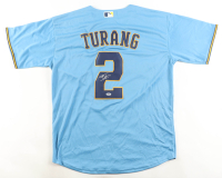 Brice Turang Signed Jersey (PSA) at PristineAuction.com