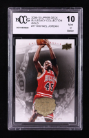 Michael Jordan 2009-10 Upper Deck Michael Jordan Legacy Collection Gold #77 (BCCG 10) at PristineAuction.com