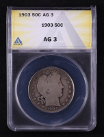 1903 Barber Silver 50C Half Dollar (ANACS AG3) at PristineAuction.com