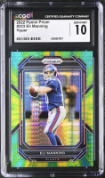 Eli Manning 2022 Panini Prizm Hyper #223 #019/175 (CGC 10) at PristineAuction.com