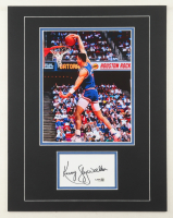 Kenny Walker Signed 14x18 Custom Matted Cut Display with Photo (JSA) at PristineAuction.com