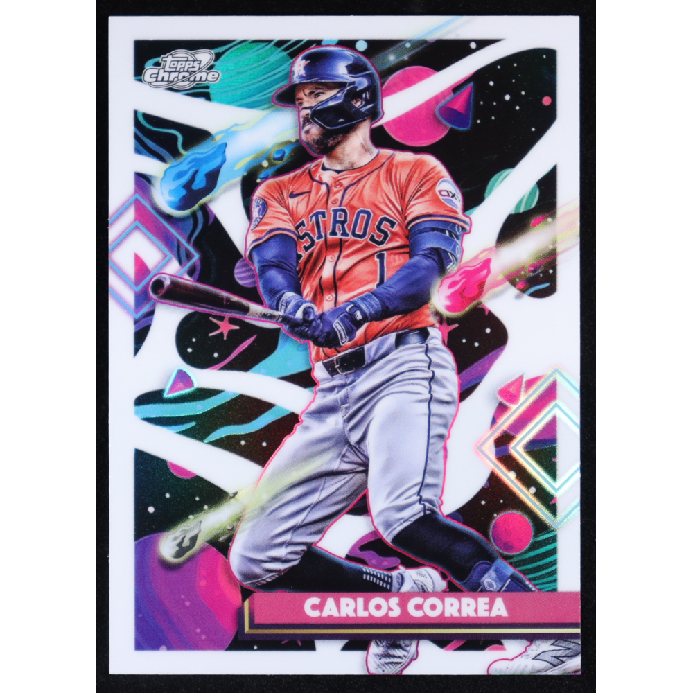 Carlos Correa 2025 Topps Cosmic Chrome #101 at PristineAuction.com
