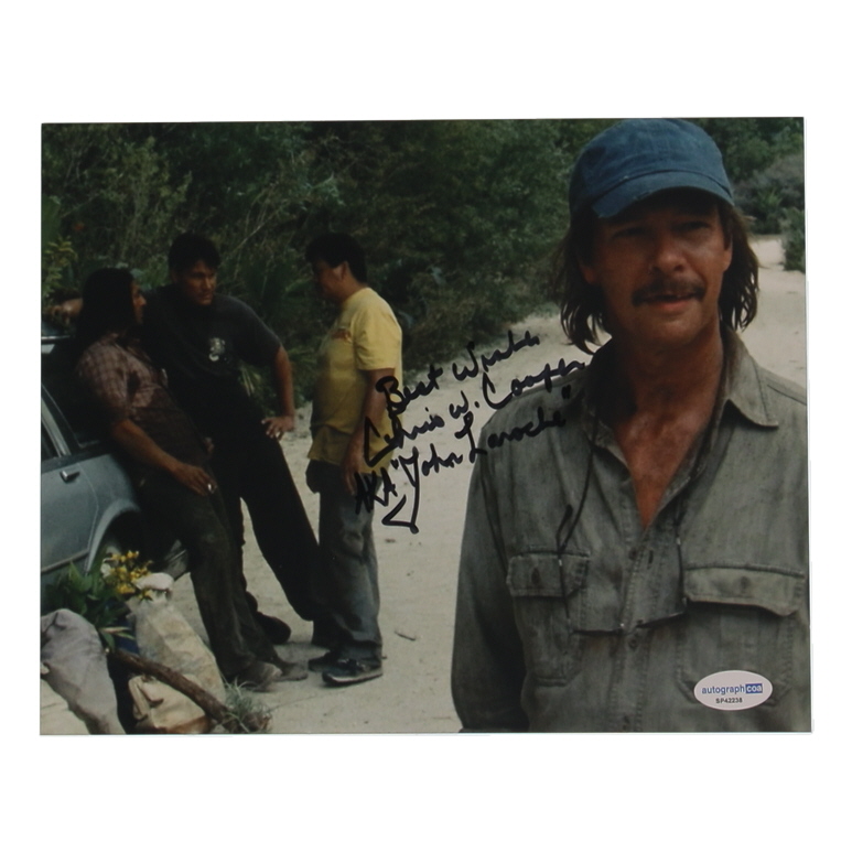 Chris Cooper Signed "Adaptation" 8x10 Photo Inscribed "Best Wishes" & "AKA John Laroche" (ACOA) at PristineAuction.com Chris Cooper Signed "Adaptation" 8x10 Photo Inscribed "Best Wishes" & "AKA John Laroche" (ACOA) at PristineAuction.com