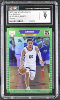 Ja Morant 2023 Leaf Web Exclusives Pro Set Gold Green #PSG-98 #03/10 (CGC 9) at PristineAuction.com