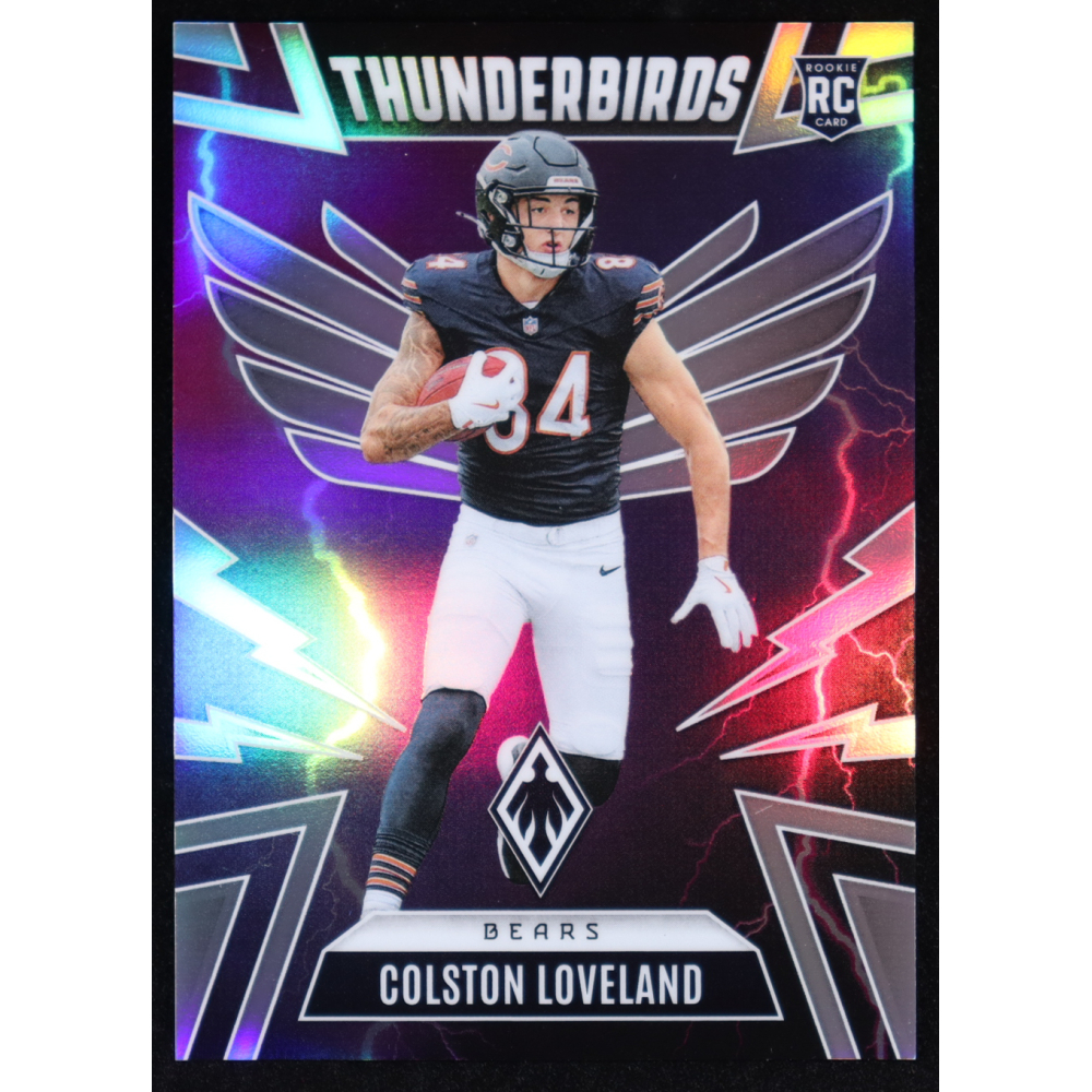 Colston Loveland 2025 Panini Phoenix Thunderbirds #9 RC at PristineAuction.com