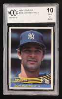 Don Mattingly 1984 Donruss #248 RC (BCCG 10) at PristineAuction.com