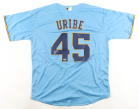 Abner Uribe Signed Jersey (PSA) at PristineAuction.com