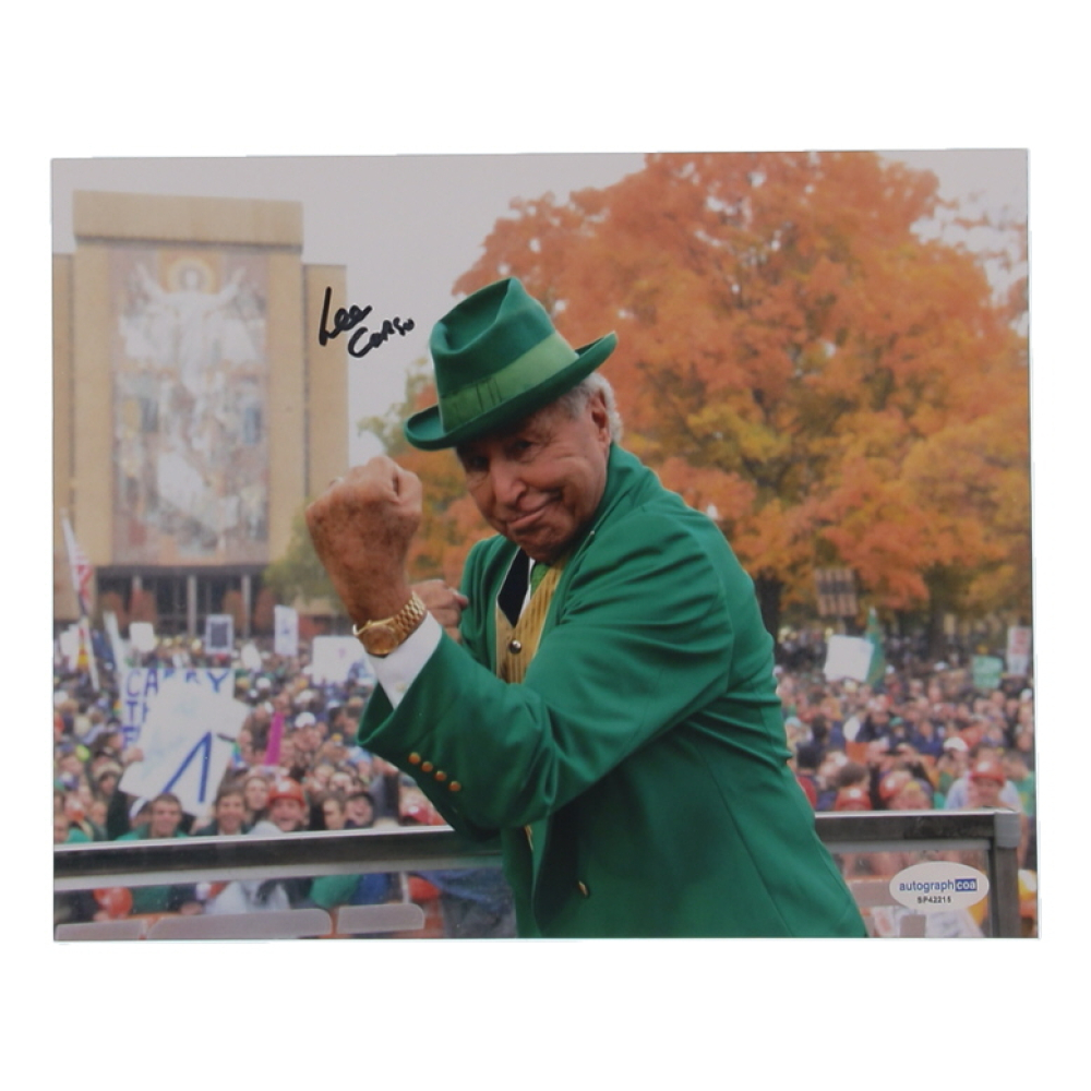 Lee Corso Signed 8x10 Photo (AutographCOA) at PristineAuction.com