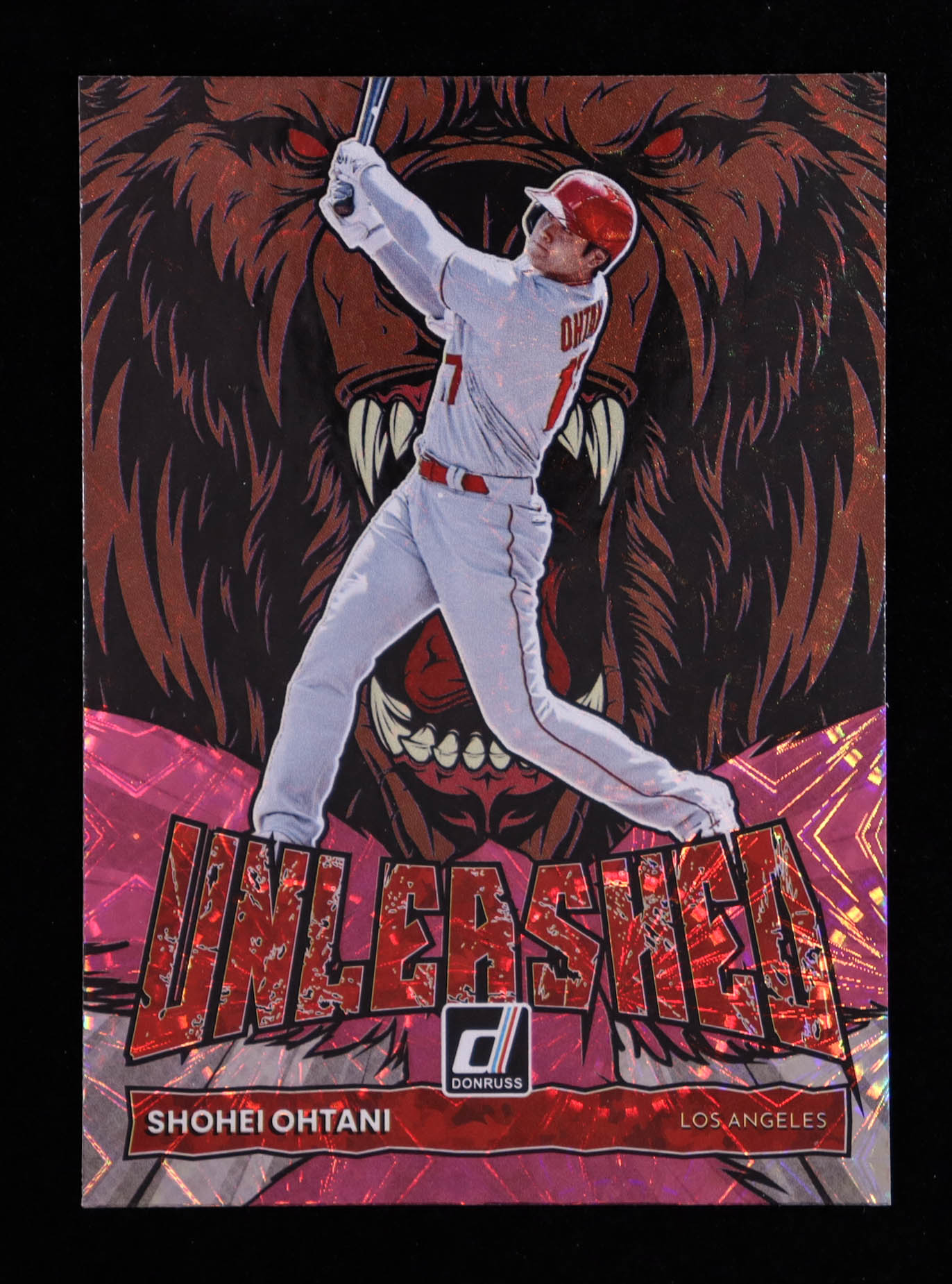 Shohei Ohtani 2022 Donruss Unleashed Pink Fireworks #6 at PristineAuction.com Shohei Ohtani 2022 Donruss Unleashed Pink Fireworks #6 at PristineAuction.com