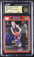 Paige Bueckers 2023 Leaf Web Exclusives Pro Set Gold Red #PSG-108 #76/89 RC (CGC 10 | Black Label) at PristineAuction.com