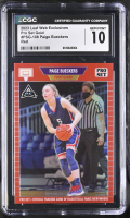 Paige Bueckers 2023 Leaf Web Exclusives Pro Set Gold Red #PSG-108 #36/89 RC (CGC 10) at PristineAuction.com