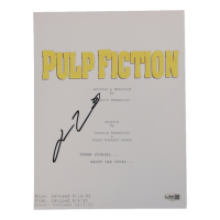 John Travolta Signed "Pulp Fiction" Script Cover Page (JSA) at PristineAuction.com