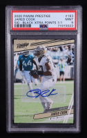 Jared Cook 2020 Prestige Xtra Points Signatures Black #163 #1/1 (PSA 9) at PristineAuction.com