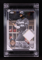 Luis Robert 2025 Jersey Fusion Game Used Swatch #LR21 at PristineAuction.com