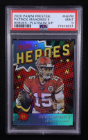 Patrick Mahomes II 2020 Prestige Heroes Xtra Points Platinum #12 #01/10 (PSA 9) at PristineAuction.com