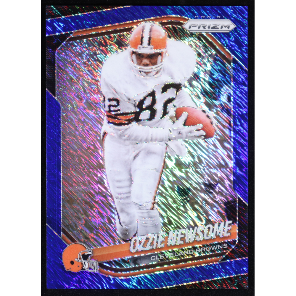 Ozzie Newsome 2025 Panini Prizm Blue Shimmer #60 #11/35 at PristineAuction.com
