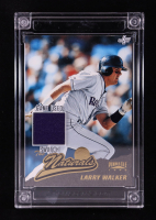 Larry Walker 2025 Jersey Fusion Game Used Swatch #LW03 at PristineAuction.com