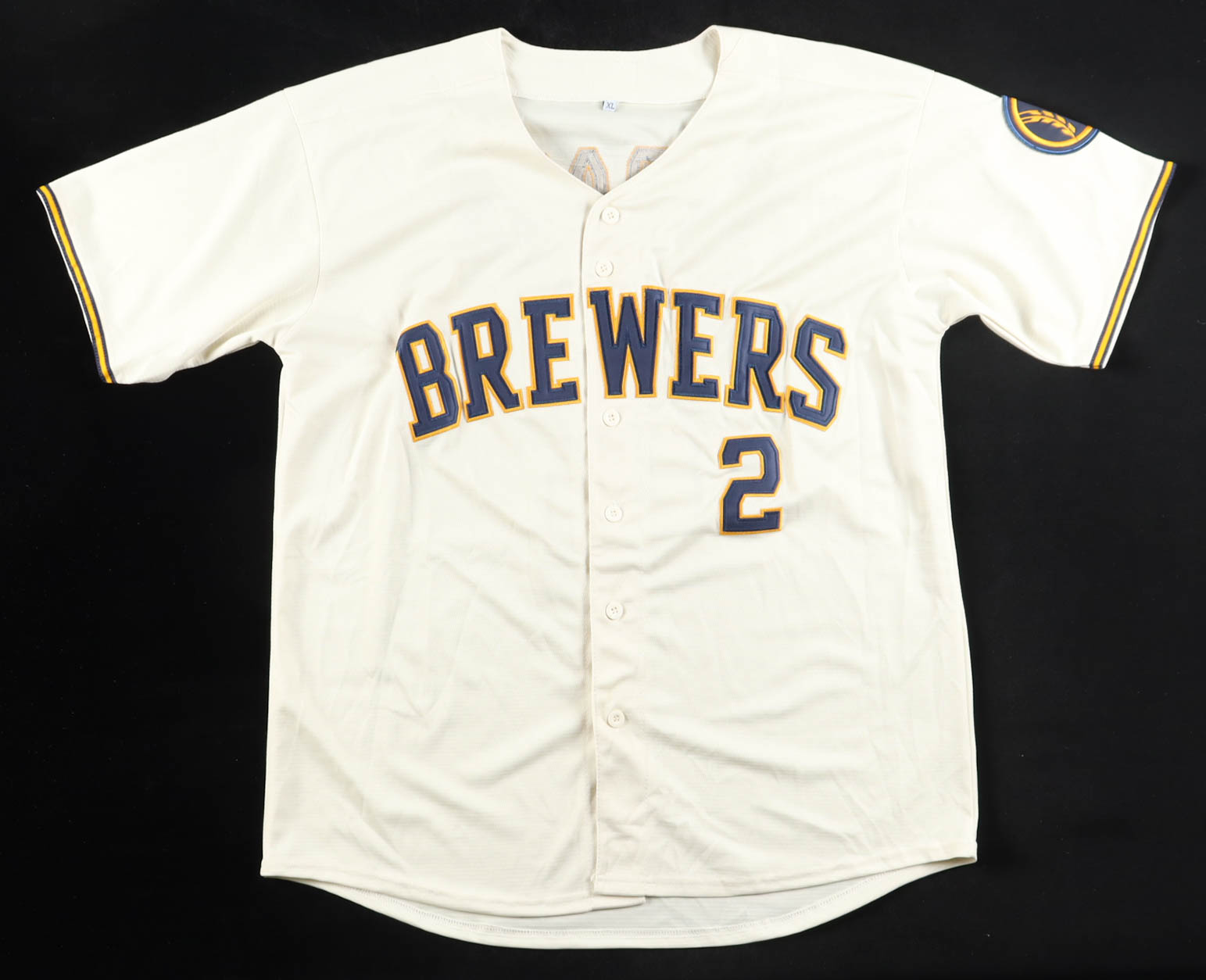 Brice Turang Signed Jersey (PSA) at PristineAuction.com Brice Turang Signed Jersey (PSA) at PristineAuction.com