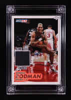 Dennis Rodman 2025 Jersey Fusion Game Used Swatch #DR93WU at PristineAuction.com