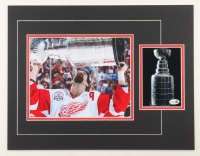 Brendan Shanahan Signed 14x18 Custom Matted Postcard Display with Photo (JSA) at PristineAuction.com