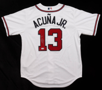 Ronald Acuna Jr. Signed Braves Nike Authentic Jersey (Beckett) at PristineAuction.com