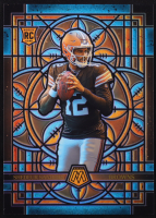 Shedeur Sanders 2025 Panini Mosaic Stained Glass Oversized #7 RC at PristineAuction.com