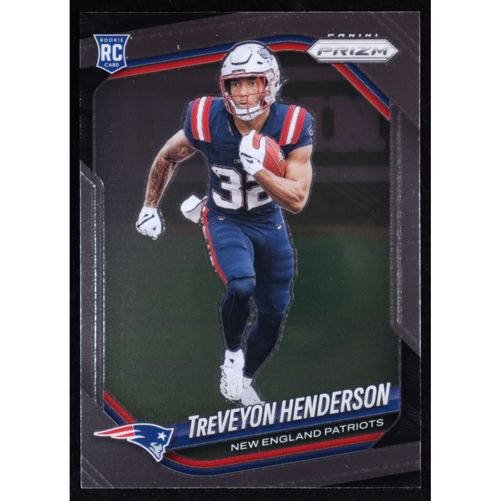 Treveyon Henderson 2025 Panini Prizm #343 RC at PristineAuction.com