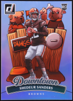 Shedeur Sanders 2025 Donruss Downtown! Oversize #17 RC at PristineAuction.com