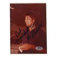 Joe Namath Signed 5x7 Photo with Foam Backard Inscribed "Good Luck To Ya!" (PSA) at PristineAuction.com