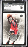 Michael Jordan 2009-10 Upper Deck Jordan Legacy #45 (CGC 10) at PristineAuction.com
