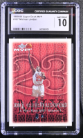 Michael Jordan 1999-00 Upper Deck MVP #187 (CGC 10) at PristineAuction.com