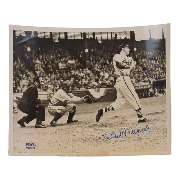 Stan Musial Signed Cardinals 6.5x8.5 Photo (PSA) at PristineAuction.com Stan Musial Signed Cardinals 6.5x8.5 Photo (PSA) at PristineAuction.com