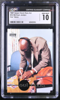 Michael Jordan 1997 Upper Deck Rare Air Out Takes #54 (CGC 10) at PristineAuction.com