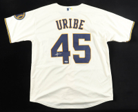 Abner Uribe Signed Jersey (PSA) at PristineAuction.com