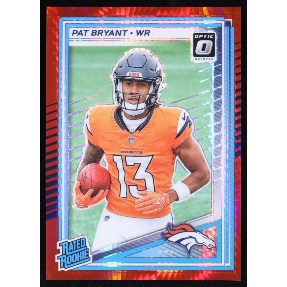 Pat Bryant 2025 Panini Donruss Optic Red Pandora RR #215 RC at PristineAuction.com
