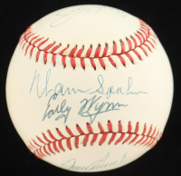 300 Win Club ONL Baseball Signed By (6) with Tom Seaver, Phil Niekro, Steve Carlton, Warren Spahn (Beckett) at PristineAuction.com