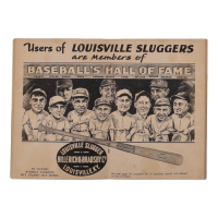 Ted Williams 1943 Louisville Slugger "Famous Slugger Year Book" Booklet at PristineAuction.com
