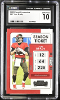 Tom Brady 2021 Panini Contenders #91 (CGC 10) at PristineAuction.com