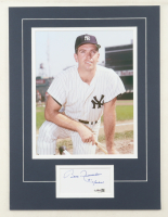 Bobby Richardson Signed 12x16 Custom Matted Cut Display with Photo (JSA) at PristineAuction.com
