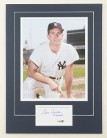 Bobby Richardson Signed 12x16 Custom Matted Cut Display with Photo (JSA) at PristineAuction.com