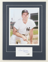 Bobby Richardson Signed 12x16 Custom Matted Cut Display with Photo (JSA) at PristineAuction.com