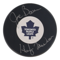 Joe Bowen Signed Maple Leafs Logo Hockey Puck Inscribed "Holy Mackinaw" (COJO) at PristineAuction.com