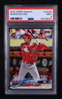 Shohei Ohtani 2018 Topps Update RD #US285 RC (PSA 9) at PristineAuction.com