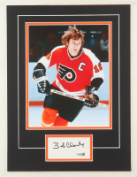 Bob Clarke Signed 12x16 Custom Matted Cut Display with Photo (JSA) at PristineAuction.com