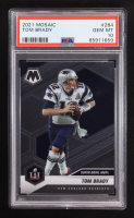Tom Brady 2021 Panini Mosaic #284 MVP (PSA 10) at PristineAuction.com