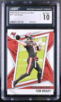 Tom Brady 2021 Panini Rookies & Stars #11 (CGC 10) at PristineAuction.com