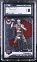 Tom Brady 2021 Panini Mosaic #201 (CGC 10) at PristineAuction.com