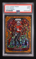 Tom Brady 2020 Panini Prizm Prizms Orange Disco #255 (PSA 9) at PristineAuction.com